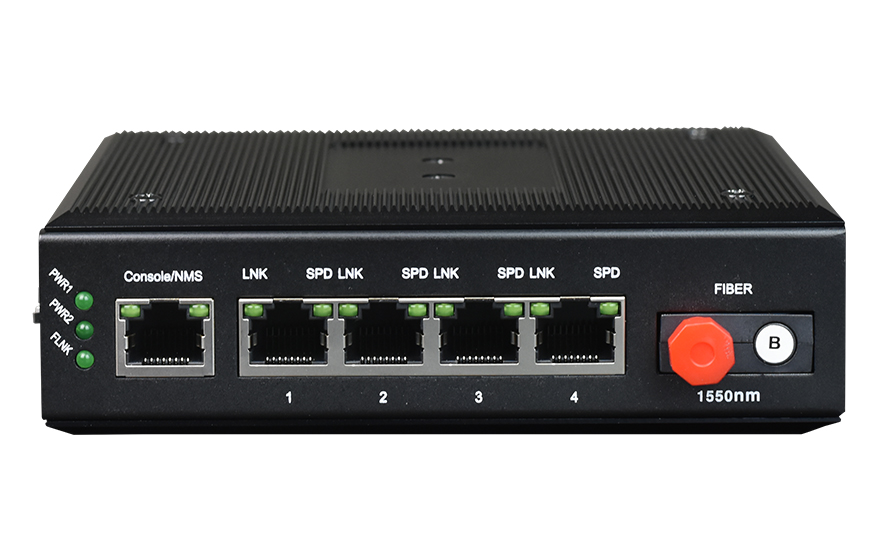 香蕉视频91黄片科技-网管型 工业级4路千兆电 物理隔离收发器