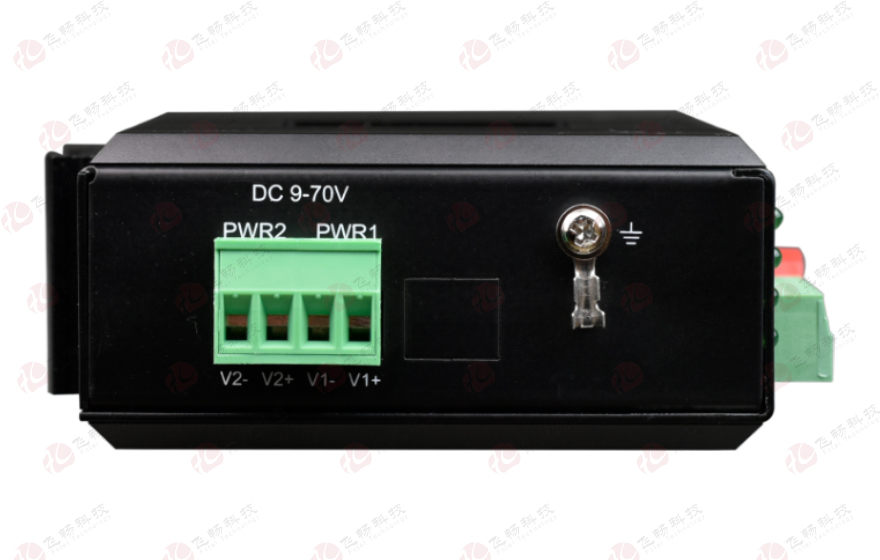 香蕉视频91黄片科技-工业轨式2路RS232/422/485(三种接口同时提供)串口光猫